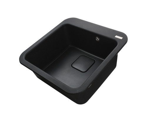 Гранітна мийка Globus Lux BARBORA  графiт 510х510мм-А0001