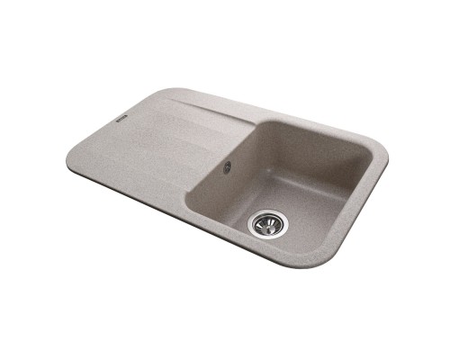 Гранітна мийка Globus Lux OBER мигдаль 780х500мм-А0002