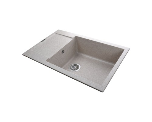 Гранітна мийка Globus Lux MALABI мигдаль 780х500мм-А0008