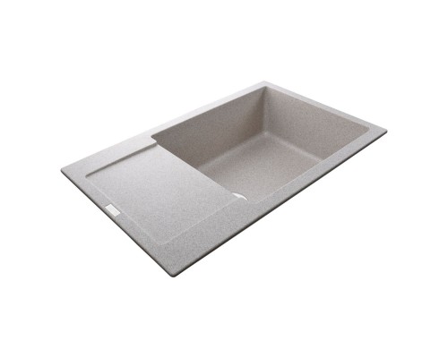 Гранітна мийка Globus Lux MALABI мигдаль 780х500мм-А0008