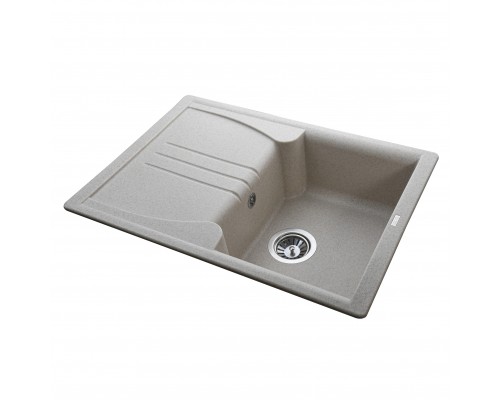 Гранітна мийка Globus Lux BALATON піщаний 680х500мм-А0004