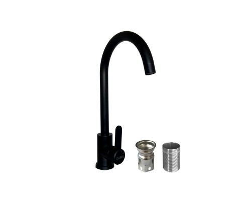 Змішувач для кухні Globus Lux WIEN SUS2-203S-BB