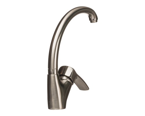 Змішувач для кухні Globus Lux QUEENSLAND GLQU-0203S-BIG-8-STSTEEL