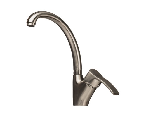 Змішувач для кухні Globus Lux QUEENSLAND GLQU-0203S-BIG-8-STSTEEL