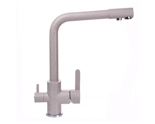 Змішувач для кухні під осмос Globus Lux LAZER GLLR-0444-5-TERRA