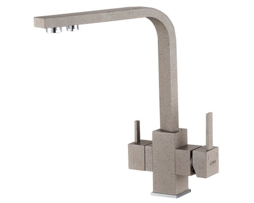 Змішувач для кухні під осмос Globus Lux LAZER GLLR-0111-5-TERRA