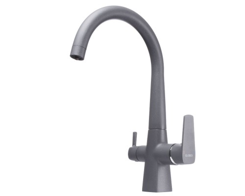 Змішувач для кухні під осмос Globus Lux LAZER GLLR-0999-3-TITANIUM