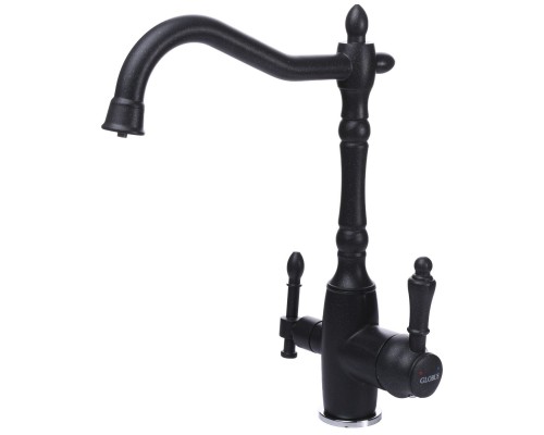 Змішувач для кухні під осмос Globus Lux LAZER GLLR-1000-1-ONIX