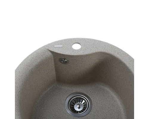 Гранітна мийка Globus Lux ORTA мигдаль 485мм-А0008