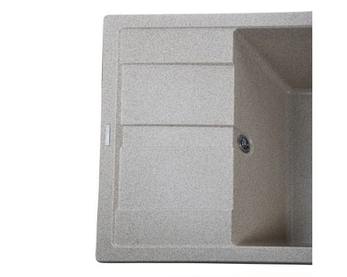 Гранітна мийка Globus Lux ONE мигдаль 650х500мм-А0008