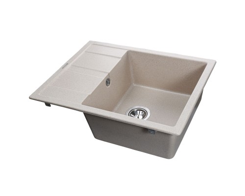 Гранітна мийка Globus Lux ONE піщаний 650х500мм-А0004