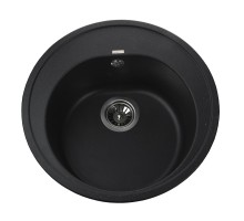 Гранітна мийка Globus Lux MARTIN чорний 510мм-А0002