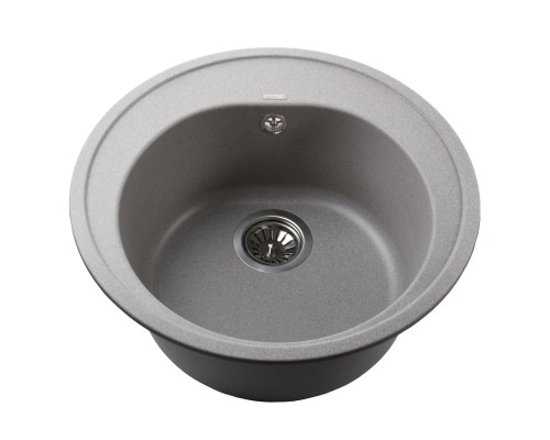 Гранітна мийка Globus Lux MARTIN сірий камiнь 510мм-А0005