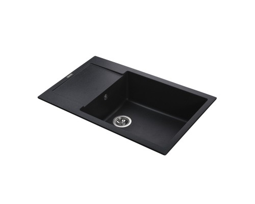 Гранітна мийка Globus Lux MALABI графiт 780x500мм-А0001