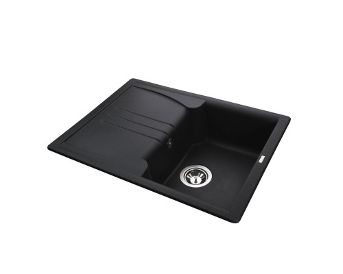 Гранітна мийка Globus Lux BALATON графiт  680х500мм-А0001