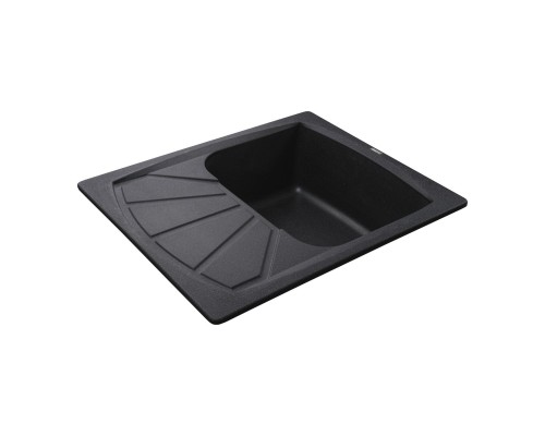 Гранітна мийка Globus Lux TANA графіт 650х500мм-А0001