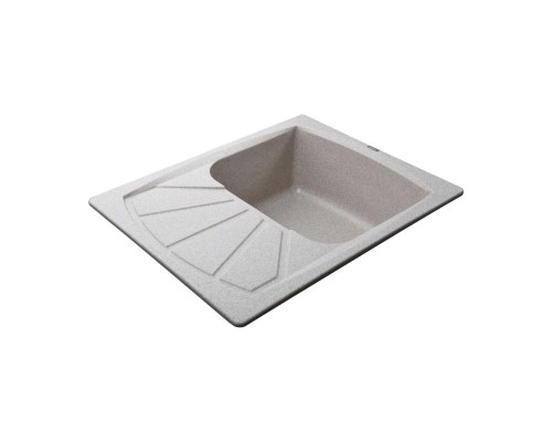 Гранітна мийка Globus Lux TANA мигдаль 610х500мм-А0008