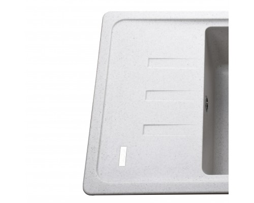 Гранітна мийка Globus Lux MONO перлина 620х435мм