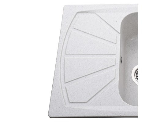 Гранітна мийка Globus Lux TANA перлина 650х500мм