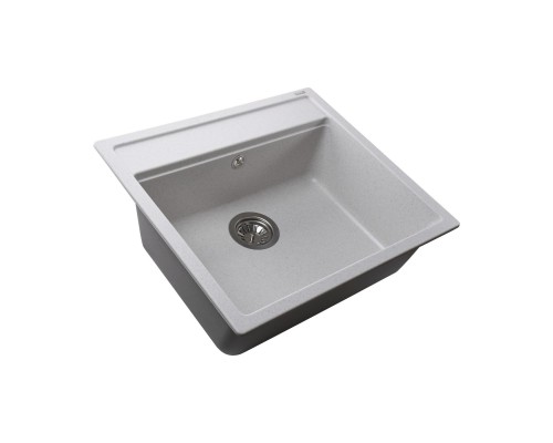 Гранітна мийка Globus Lux VOLTA  перлина 570х510мм