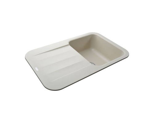 Гранітна мийка Globus Lux OBER слонова кiстка 780х500мм