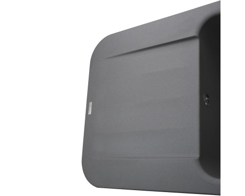 Гранітна мийка Globus Lux OBER сірий металік 780х500мм-А0003