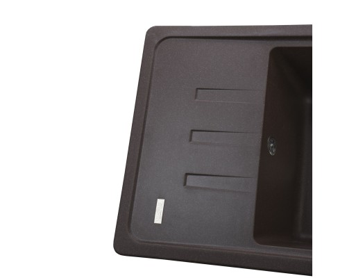 Гранітна мийка Globus Lux MONO коричневий 620х435мм-А0006