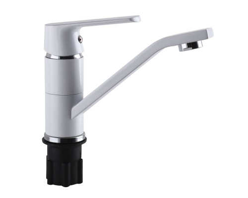 Змішувач для умивальника Globus Lux Laguna GLA-0203MQ-7-WHITE