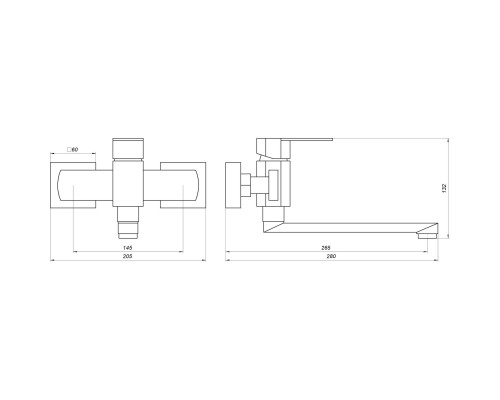 Змішувач для кухні Globus Lux Sorento SQ-104HR
