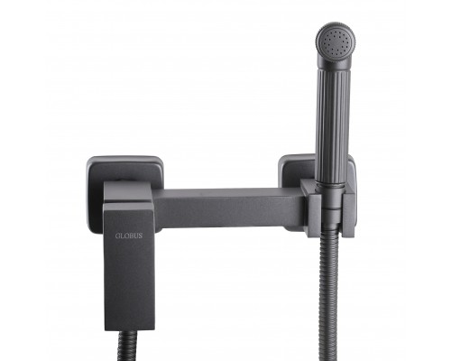 Змішувач гігієнічний Globus Lux Niagara  GLN-5-106MIX-Graphite