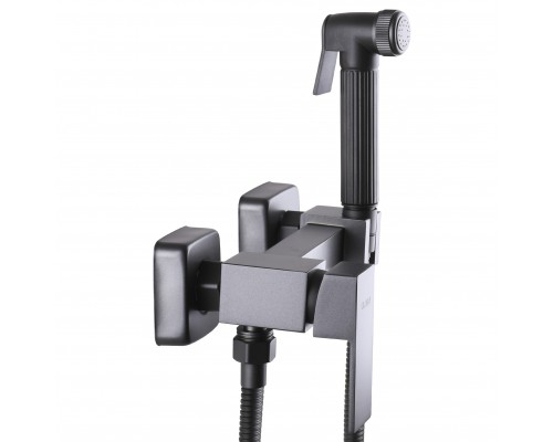 Змішувач гігієнічний Globus Lux Niagara  GLN-5-106MIX-Graphite
