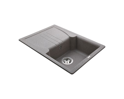 Гранітна мийка Globus Lux BALATON мокко 680х500мм