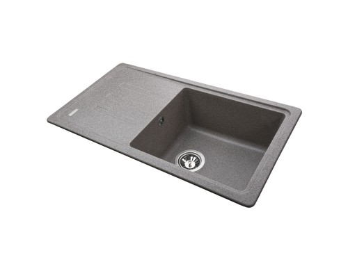 Гранітна мийка Globus Lux LUGANO мокко 780х435мм