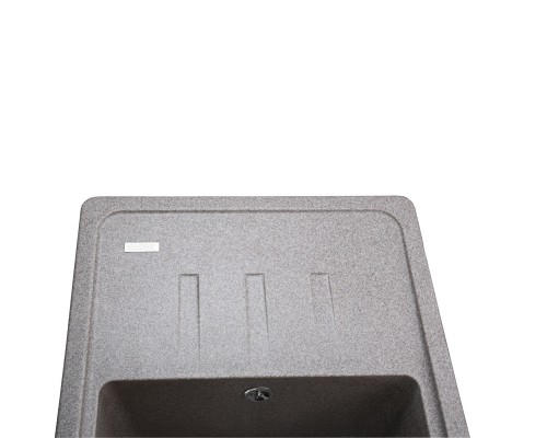 Гранітна мийка Globus Lux MONO мокко 620х435мм
