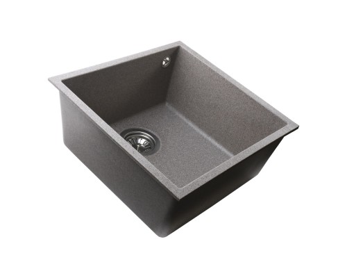 Гранітна мийка Globus Lux AMMER пiдстiльна, мокко 440х440мм