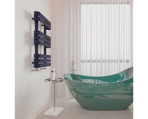 Рушникосушка дизайнерська IDEALE OLIVIA 11 8/850/500 антрацит (18915)