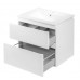 ELITE Тумба  на ножках д/ рак QTAP Albatros 90 белая (3 шухл)