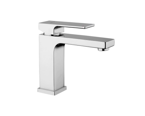 Змішувач для умивальника Gappo G1018 одноваж. лит. вилив лат. гайка Ø35 (хром)