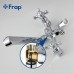 Змішувач для ванни FRAP F2224  двовент. довг. пл. вилив лат. корпус (хром)