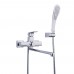 Змішувач для ванни Gappo G2250-8 одноваж. довг. поворот. вилив лат. Ø35 (хром)