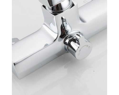 Змішувач для ванни Gappo G2250-8 одноваж. довг. поворот. вилив лат. Ø35 (хром)