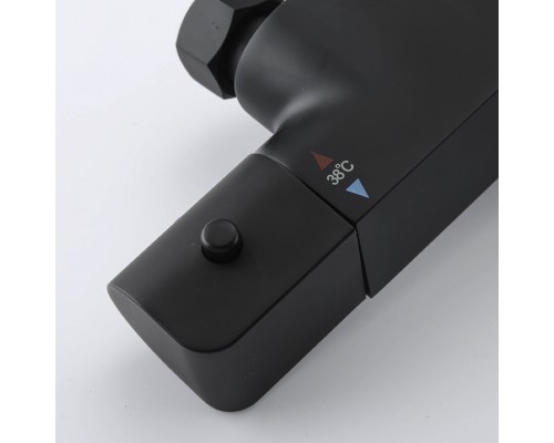 Душова система Gappo G2407-60 термостат 3х функц. одноваж. лат. (чорний)