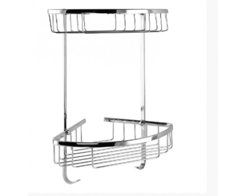 Поличка подвійна кутова TOPAZ 4124