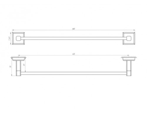 Тримач рушників TOPAZ TKB 9912/45