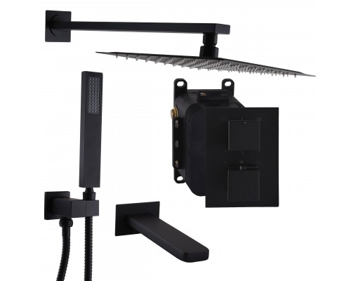 Змішувач для душу вбудований TOPAZ ODISS TO 08117-L03-BL-TT