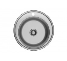 Кухонна мийка KRONER KRP Satin - 510 (0,8 мм)