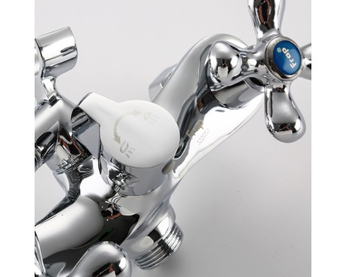 Змішувач для ванни довгий вилив Frap F22731, хром