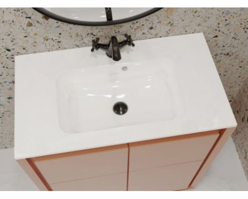 ELITE-NEW Тумба  подвесная белая  д/рак MIRAGGIO Della 800