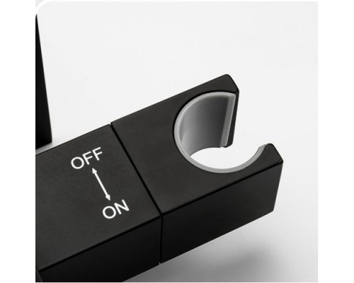 Гігієнічний душ Gappo G7207-60 термостат вбуд. одноваж. лат. (чорний)