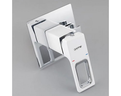 Гігієнічний душ Gappo G7217-8 вбудований одноваж. лат. Ø35 (білий)